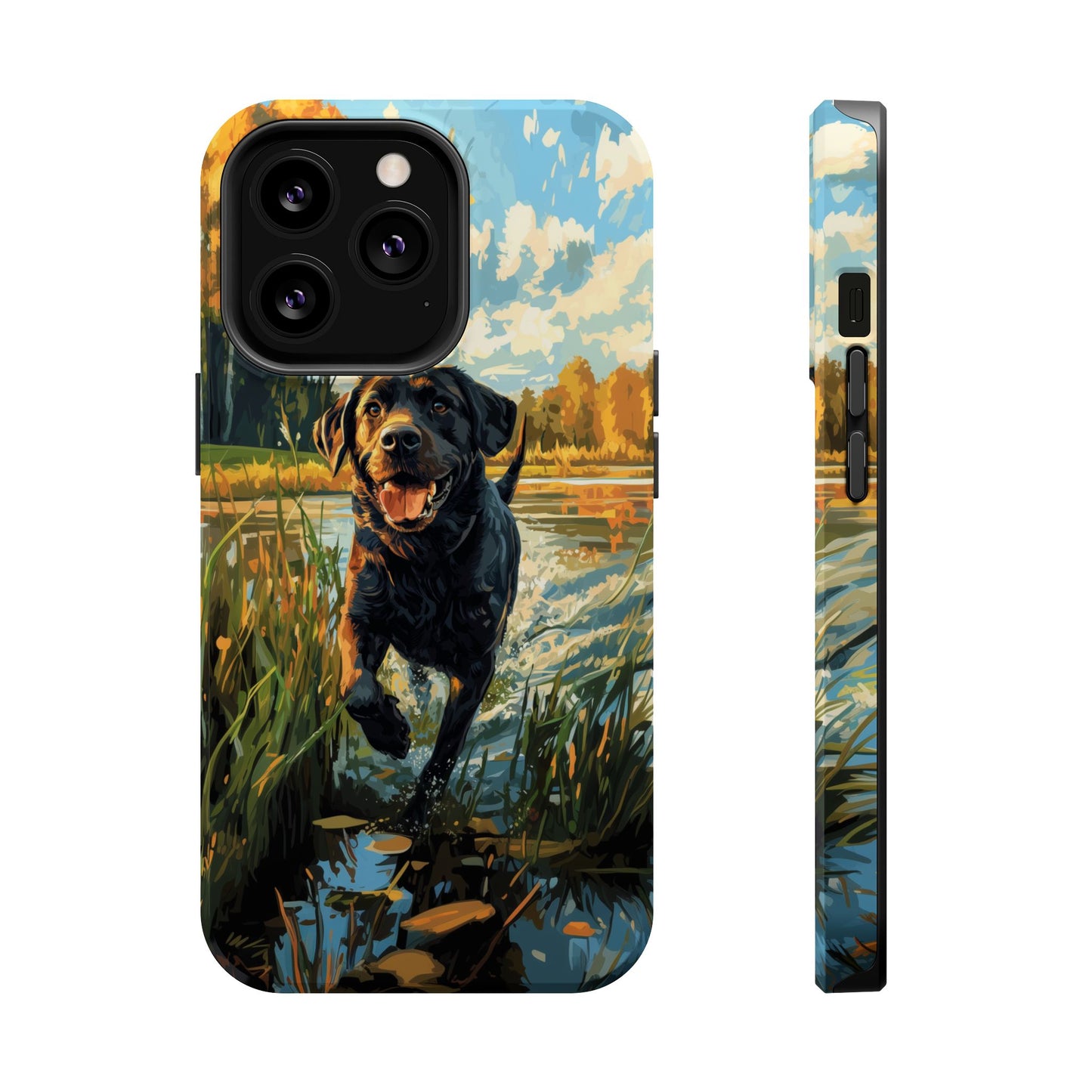 Golden Autumn Labrador - MagSafe iPhone Series Case