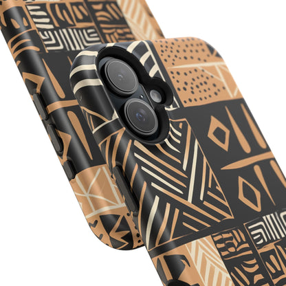 Tribal Geo-Pattern MagSafe Case – Bold Ethnic Design