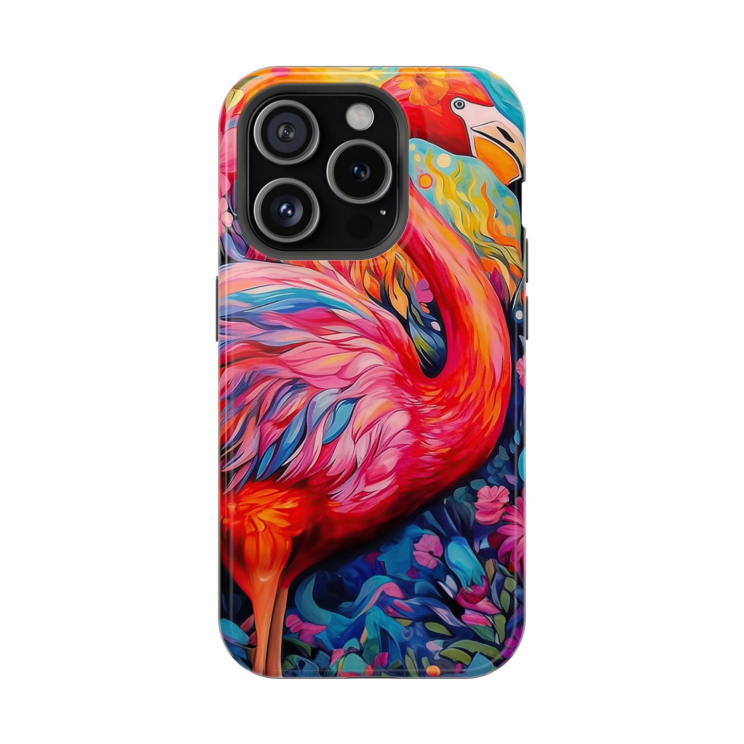 Flamingo Fiesta – Vibrant Flamingo MagSafe iPhone Cases