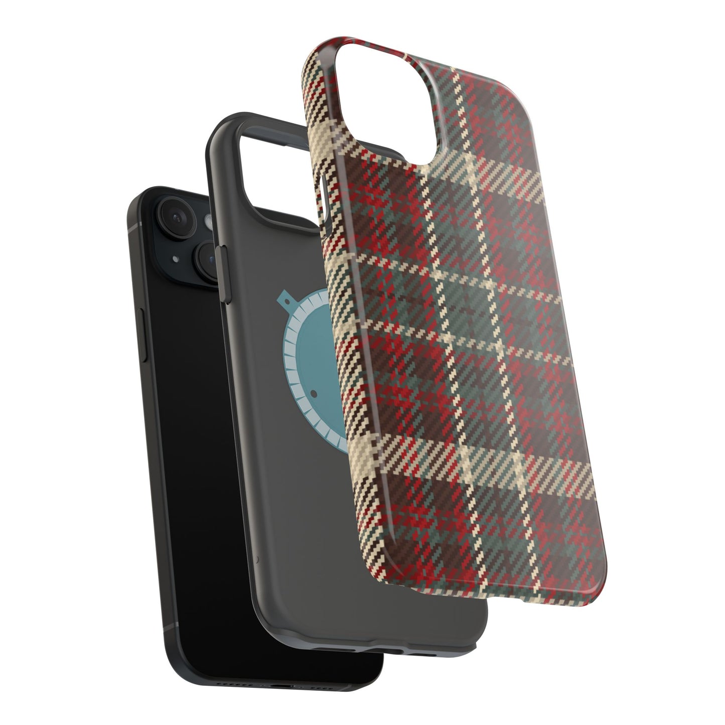 Cozy Rustic Plaid - MagSafe iPhone Series Case