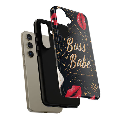 Boss Babe Baddie Phone Case for iPhone, Samsung Galaxy, and Google Pixel Series Phones. Luxury Chic Cases Empowering Your Inner Girl Boss! - BOGO Cases