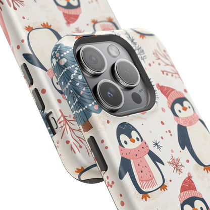 Penguin Paradise – Christmas Cheer MagSafe iPhone Case