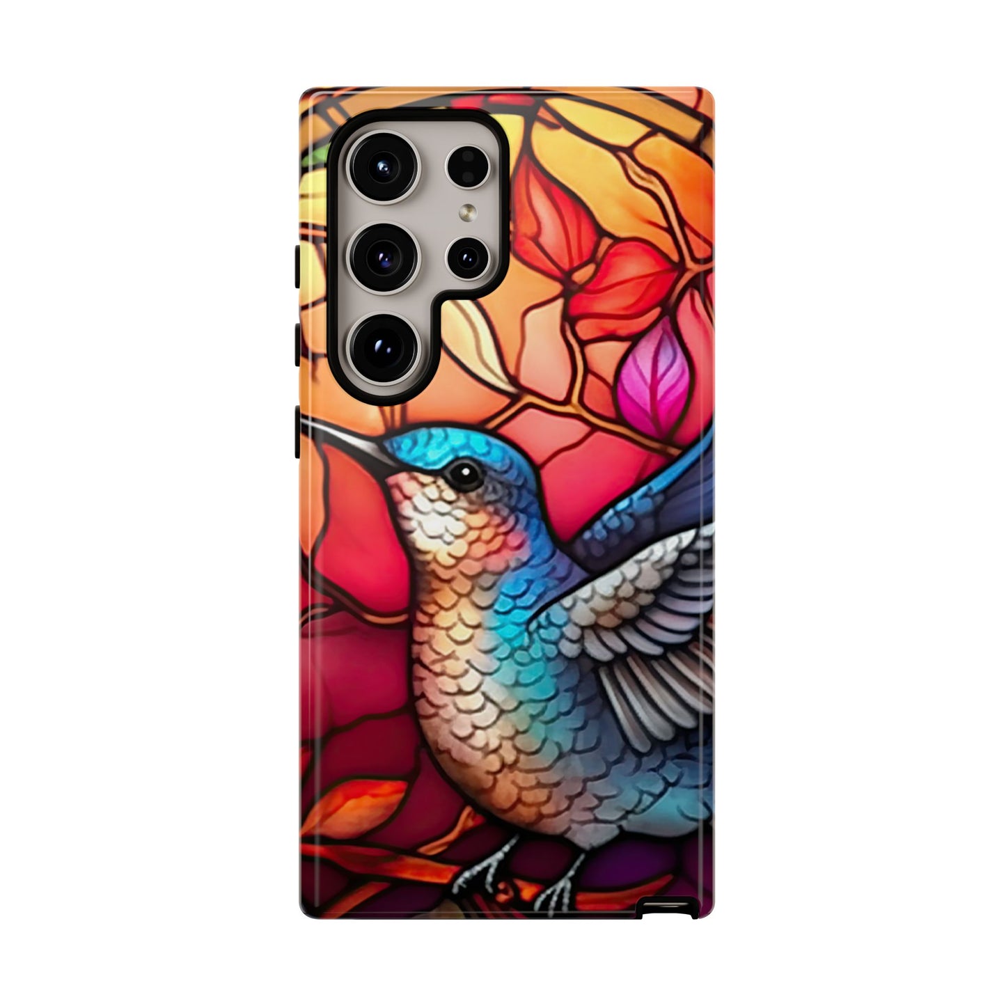 Radiant Multicolor Bird Artwork - Samsung Galaxy Case