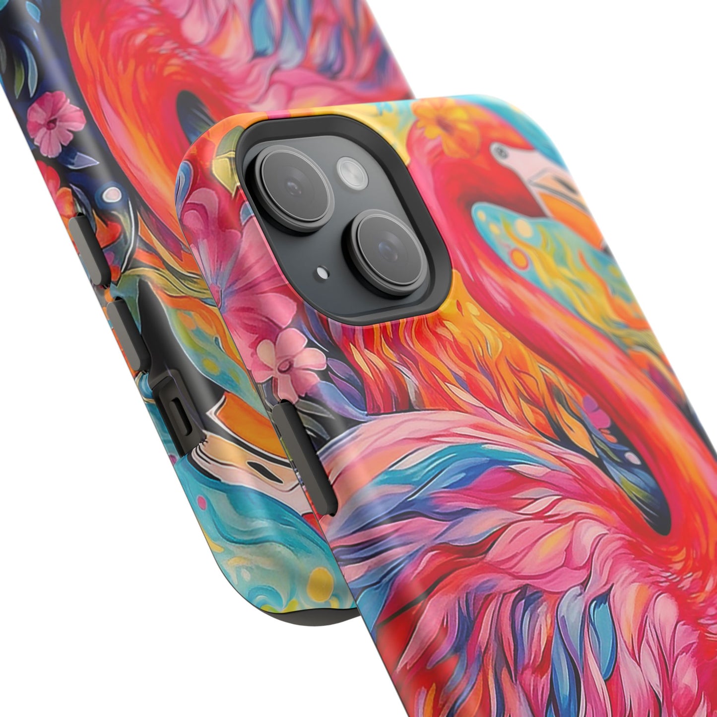 Flamingo Fiesta – Vibrant Flamingo MagSafe iPhone Cases