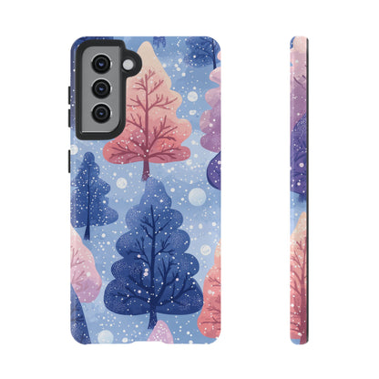 Pink & Purple Winter Wonderland - Samsung Galaxy Series Case