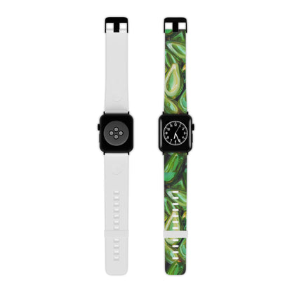 Glossy Avocado Apple Watch Band