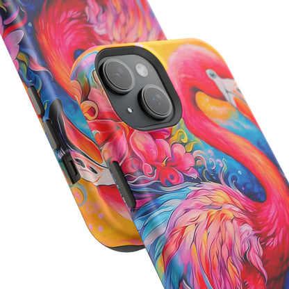 Flamingo Radiance – MagSafe iPhone Cases