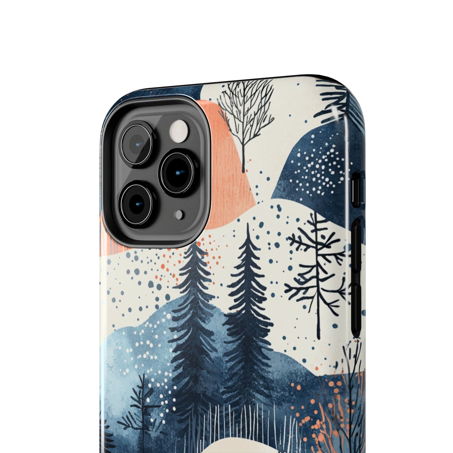 Winter Forest Samsung Galaxy Case | Watercolor Pine Trees