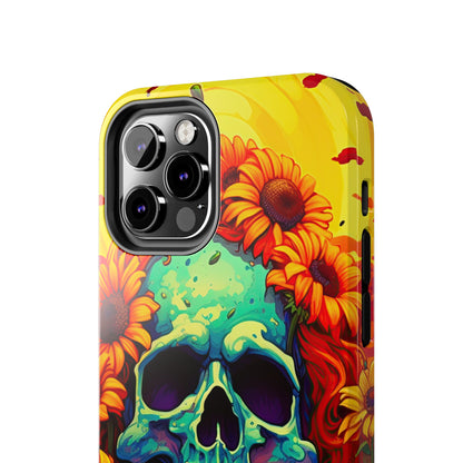 Sun Kissed Skull iPhone Case