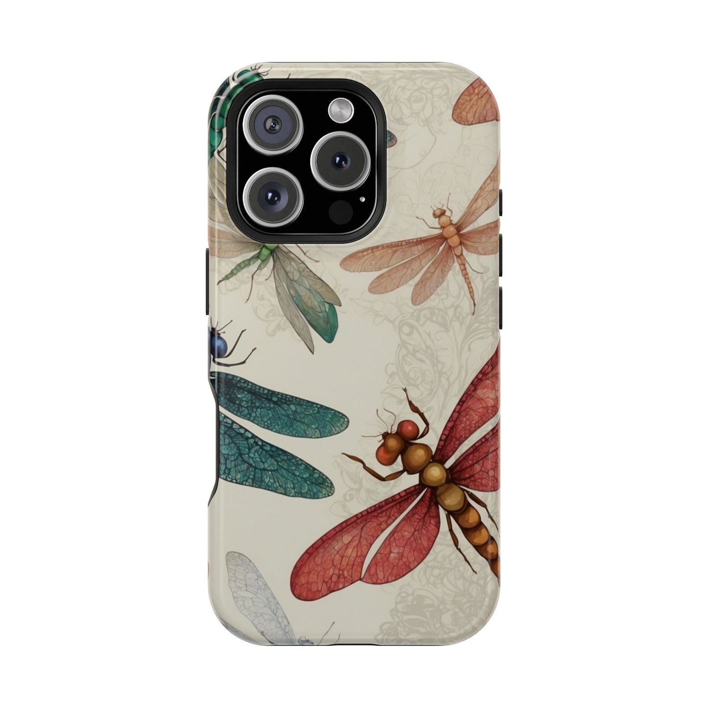 Vintage Dragonfly Garden – MagSafe iPhone Series Case