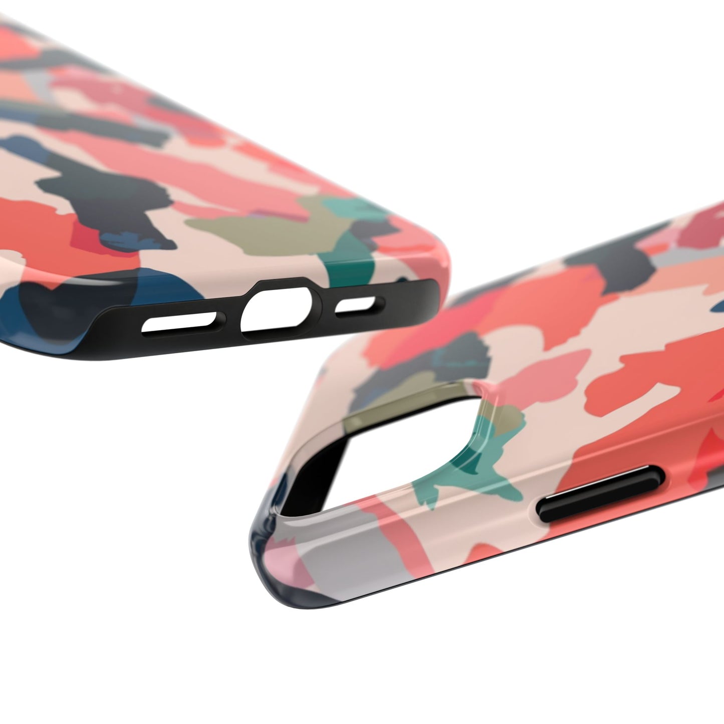 Modern Earthy Camo Abstract – iPhone Case