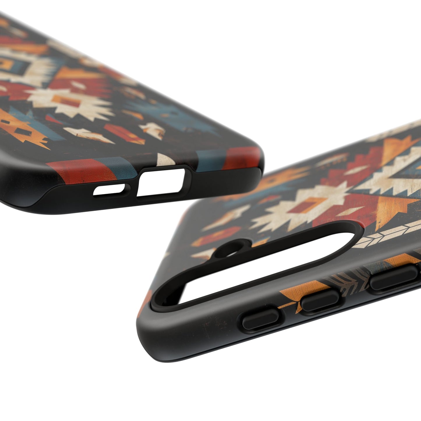Southwestern Arrow & Diamond Tough Samsung Galaxy Case – Bold Tribal Design, Dual-Layer Protection