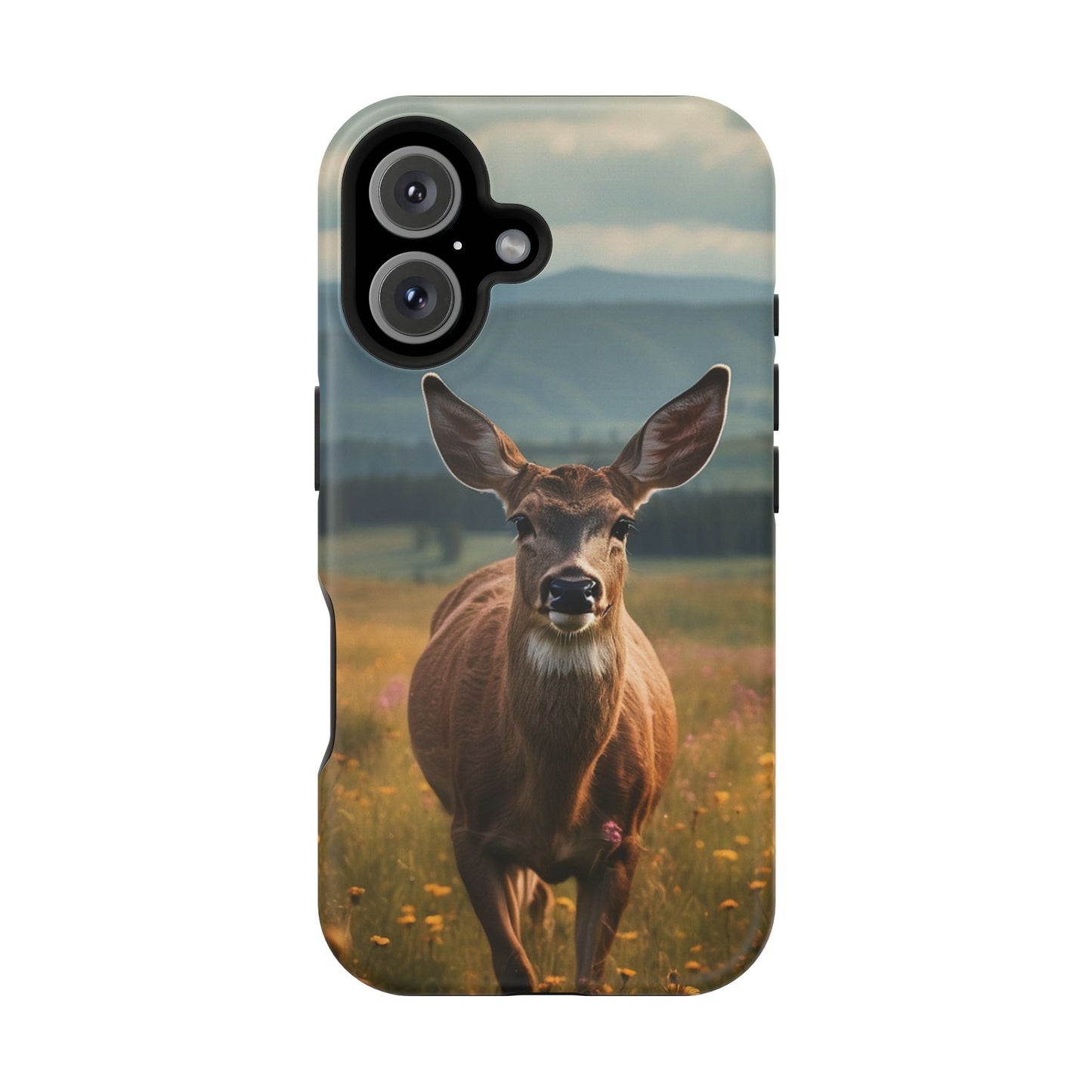 Rustic Meadow Deer – MagSafe iPhone Case