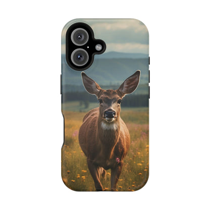 Rustic Meadow Deer – MagSafe iPhone Case