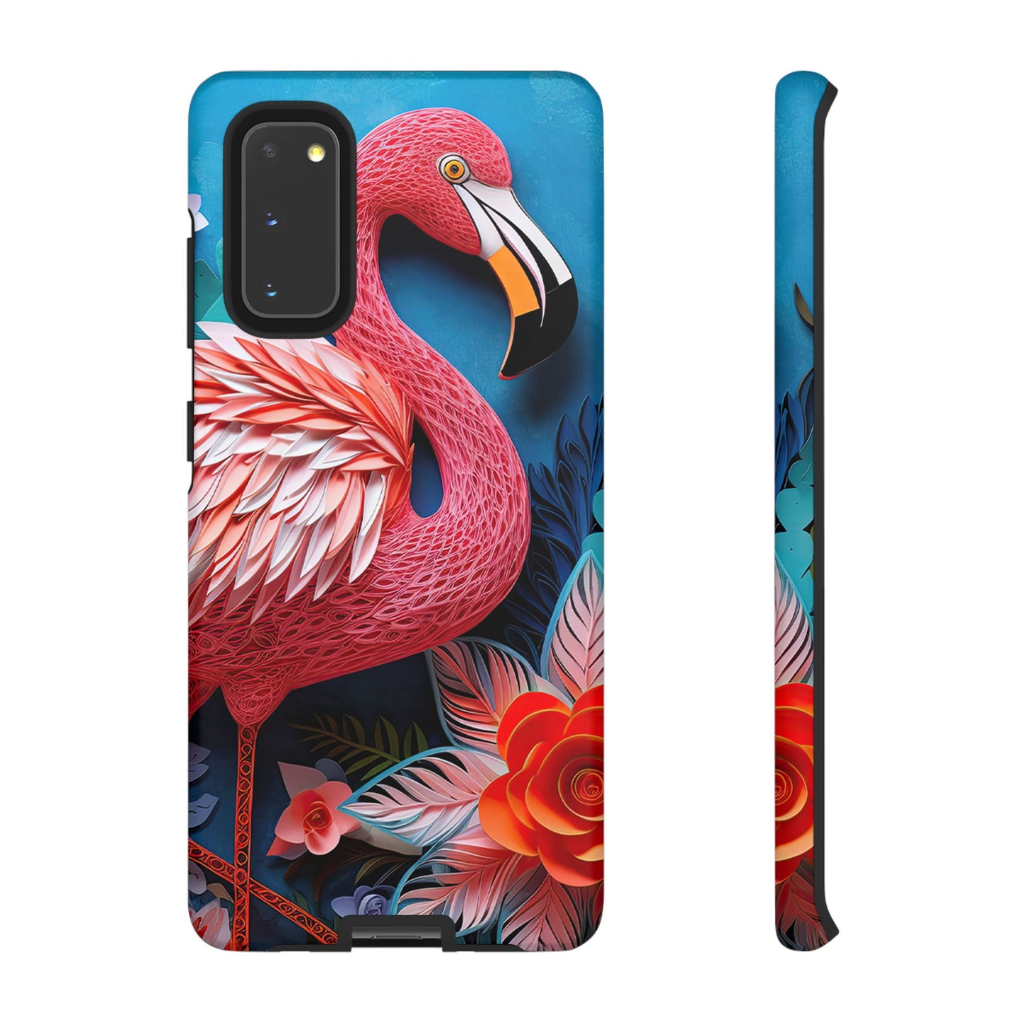 Flamingo Dreams – Bold Tropical Samsung Case