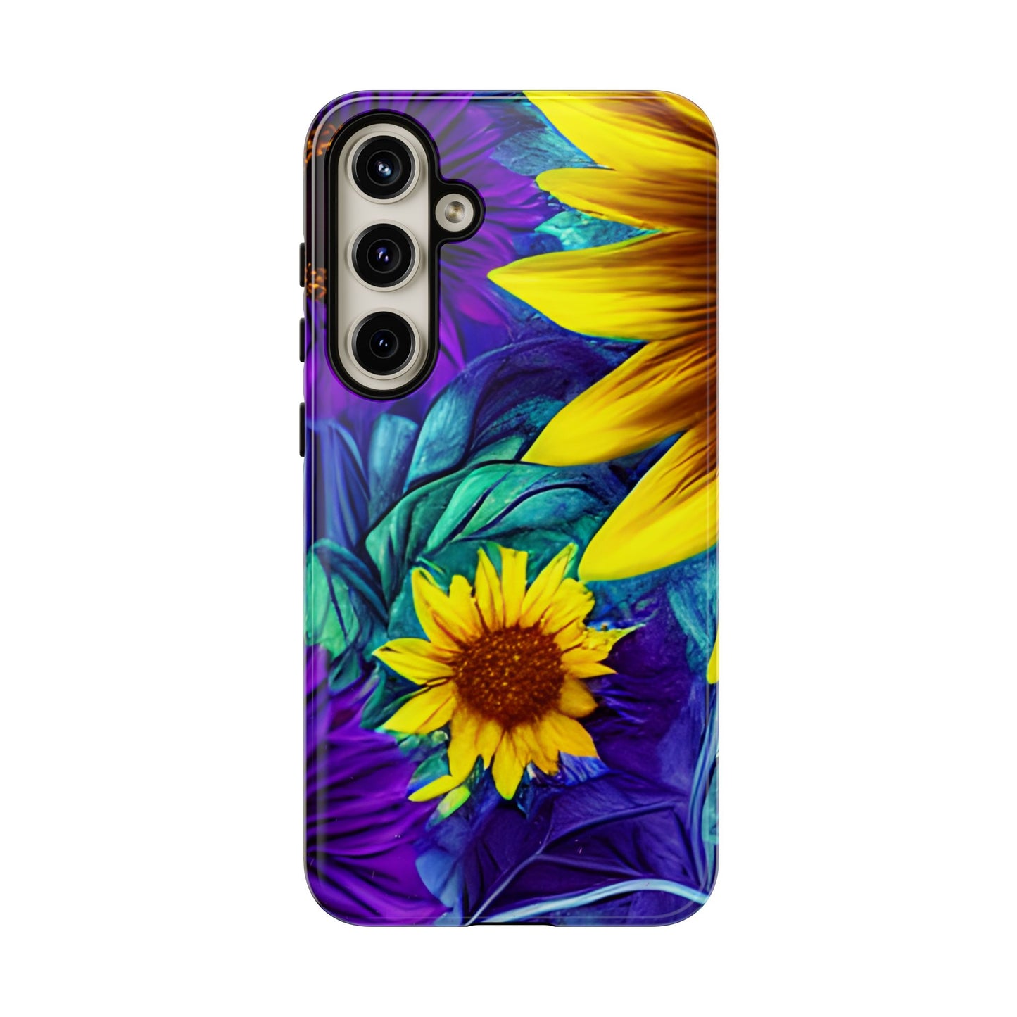 Purple & Gold Sunflower Dream - Samsung Galaxy Series Case