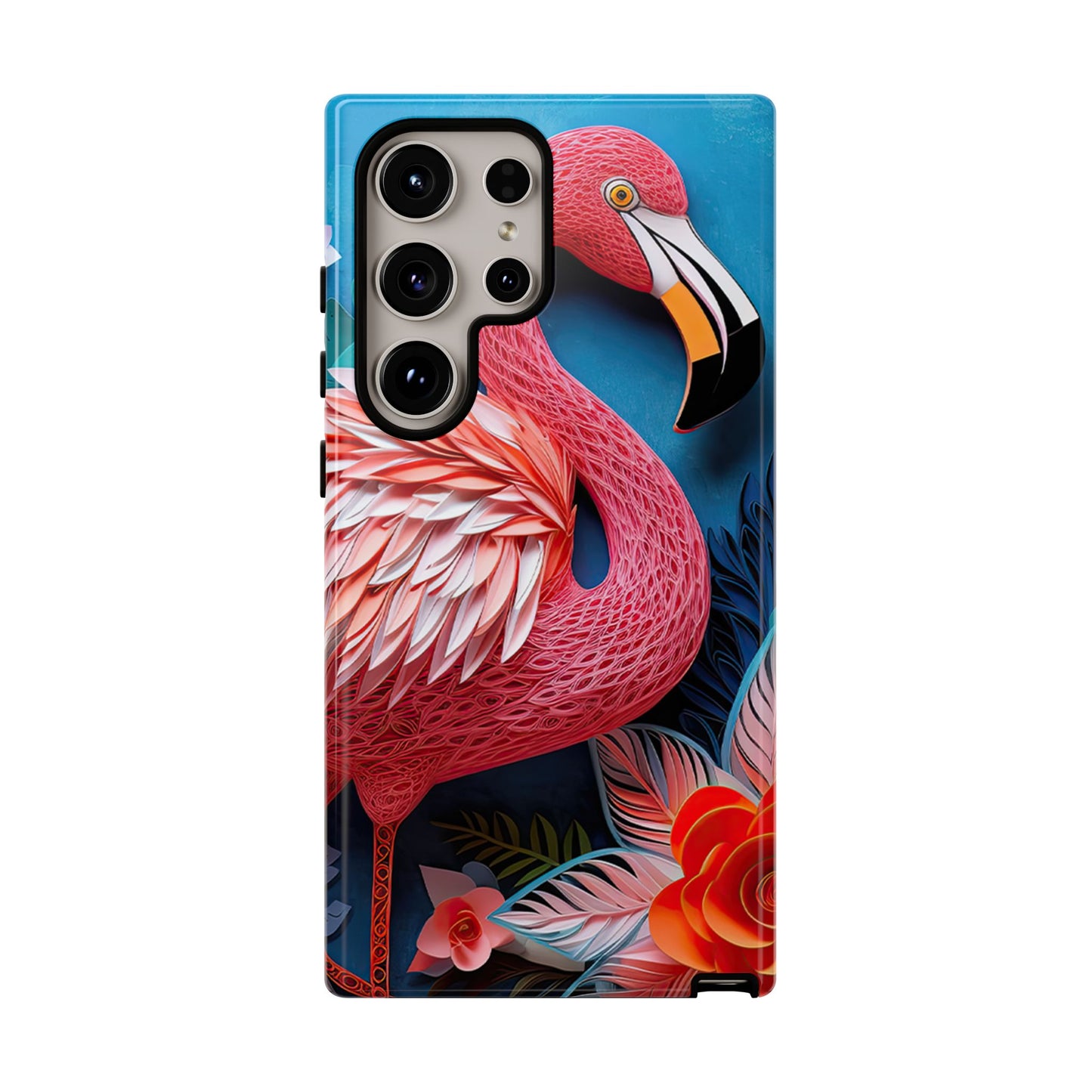 Flamingo Dreams – Bold Tropical Samsung Case