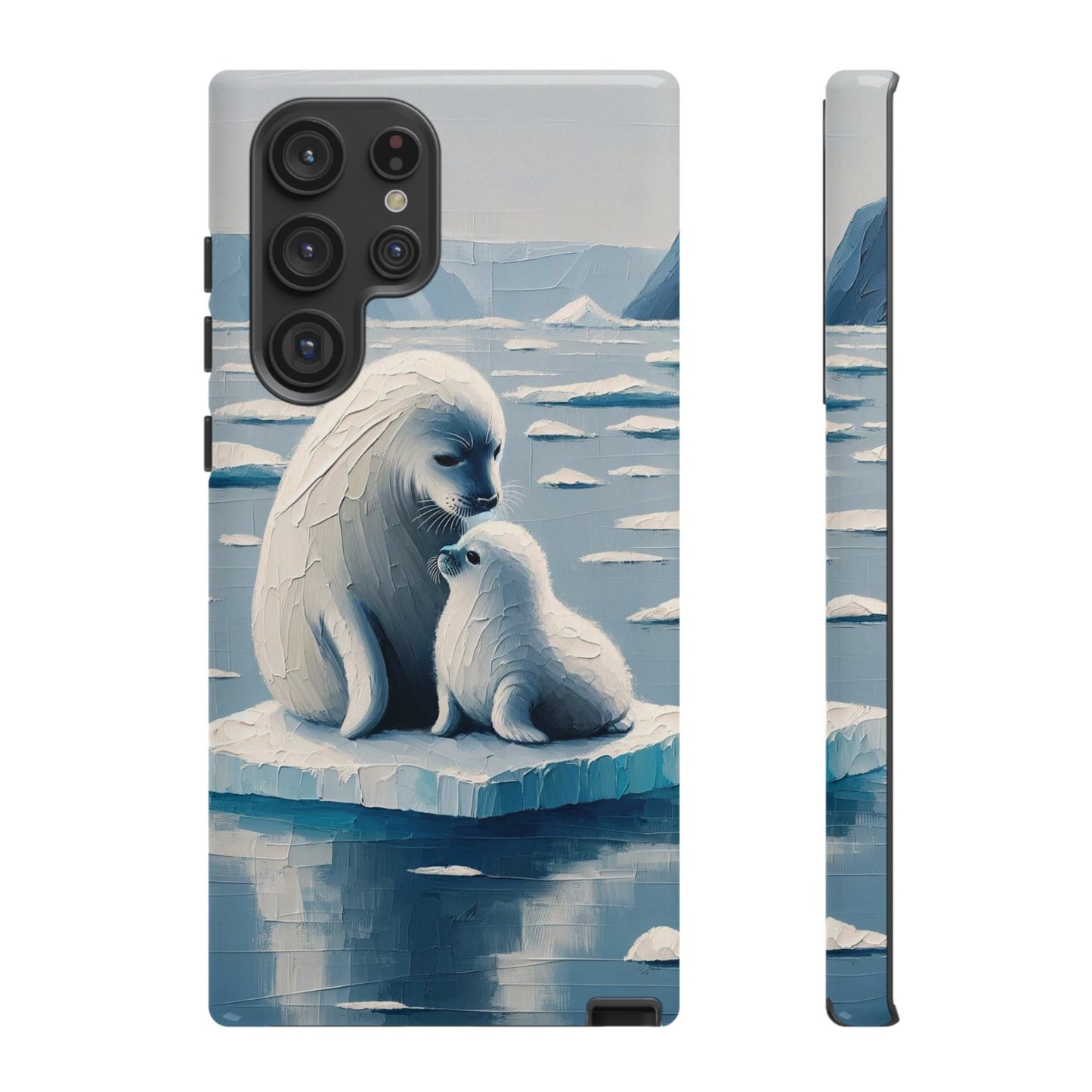 Arctic Serenity Seal iPhone Case