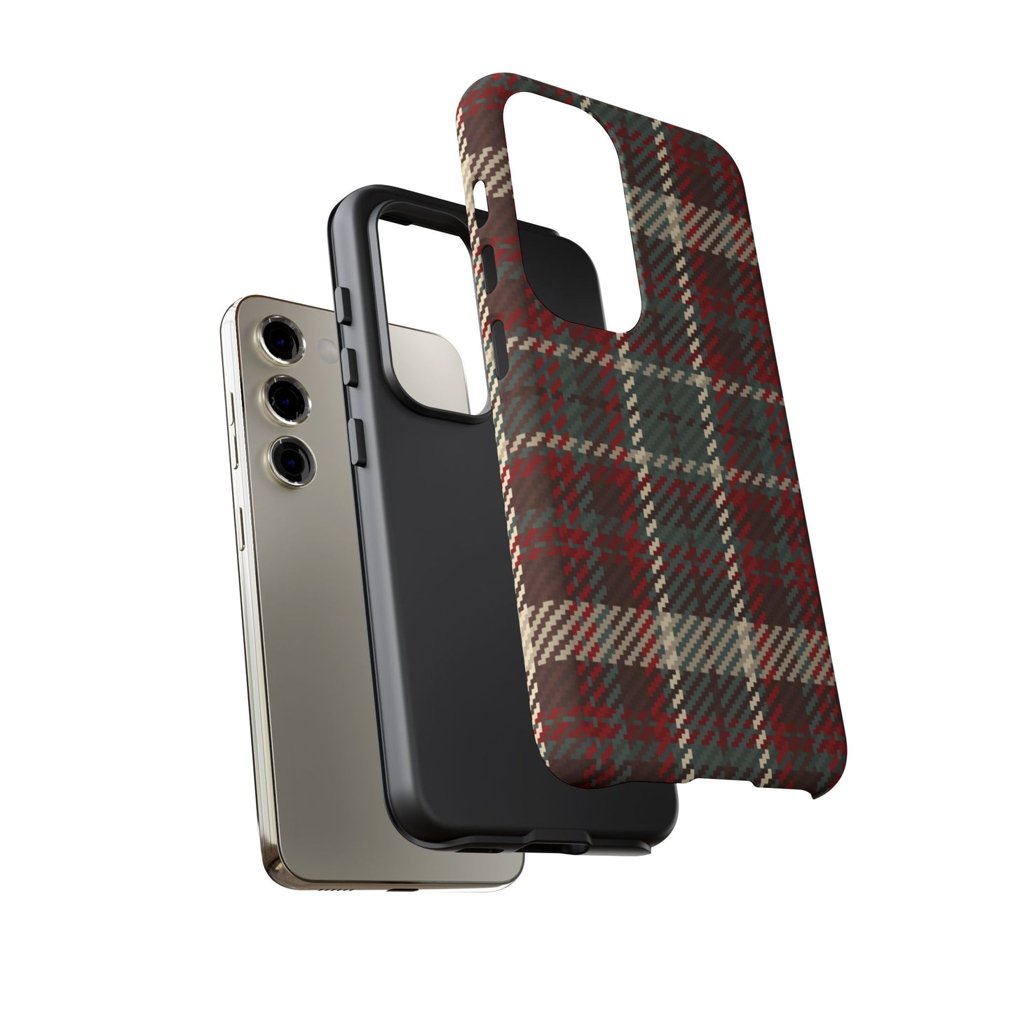 Cozy Rustic Plaid - Samsung Galaxy Series Case