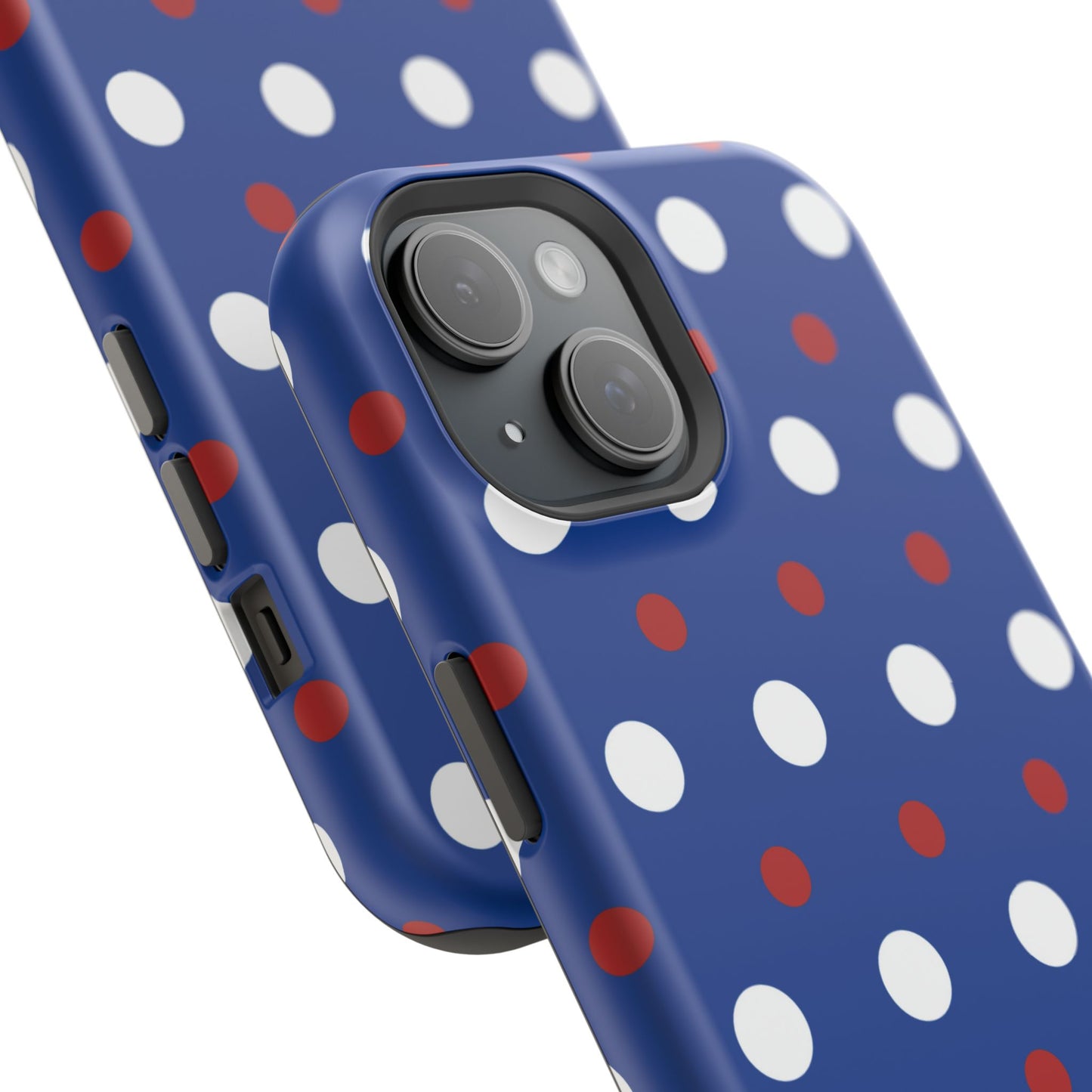 Patriotic Polka Dots – MagSafe iPhone Case