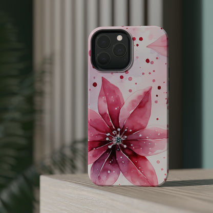 Sapphire Bloom – MagSafe iPhone Case