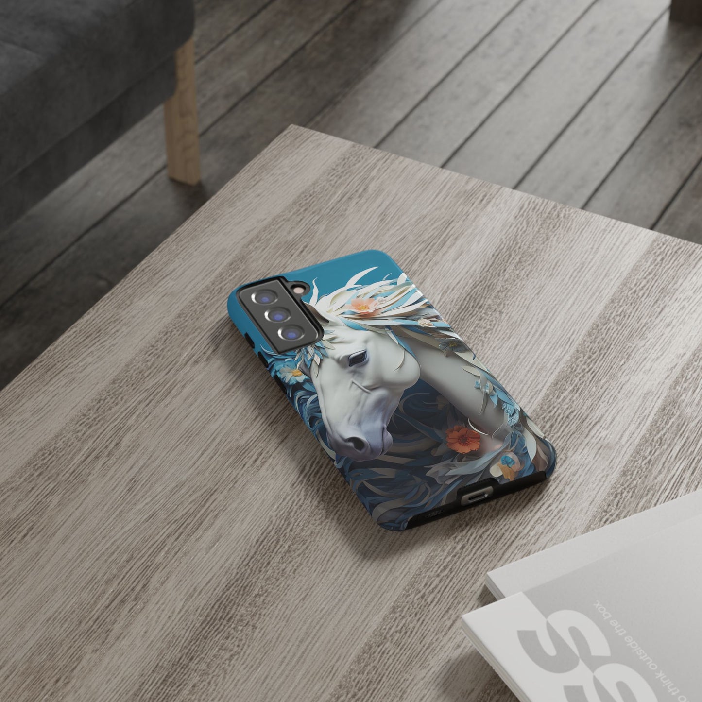 Floral Horse Samsung Galaxy Case