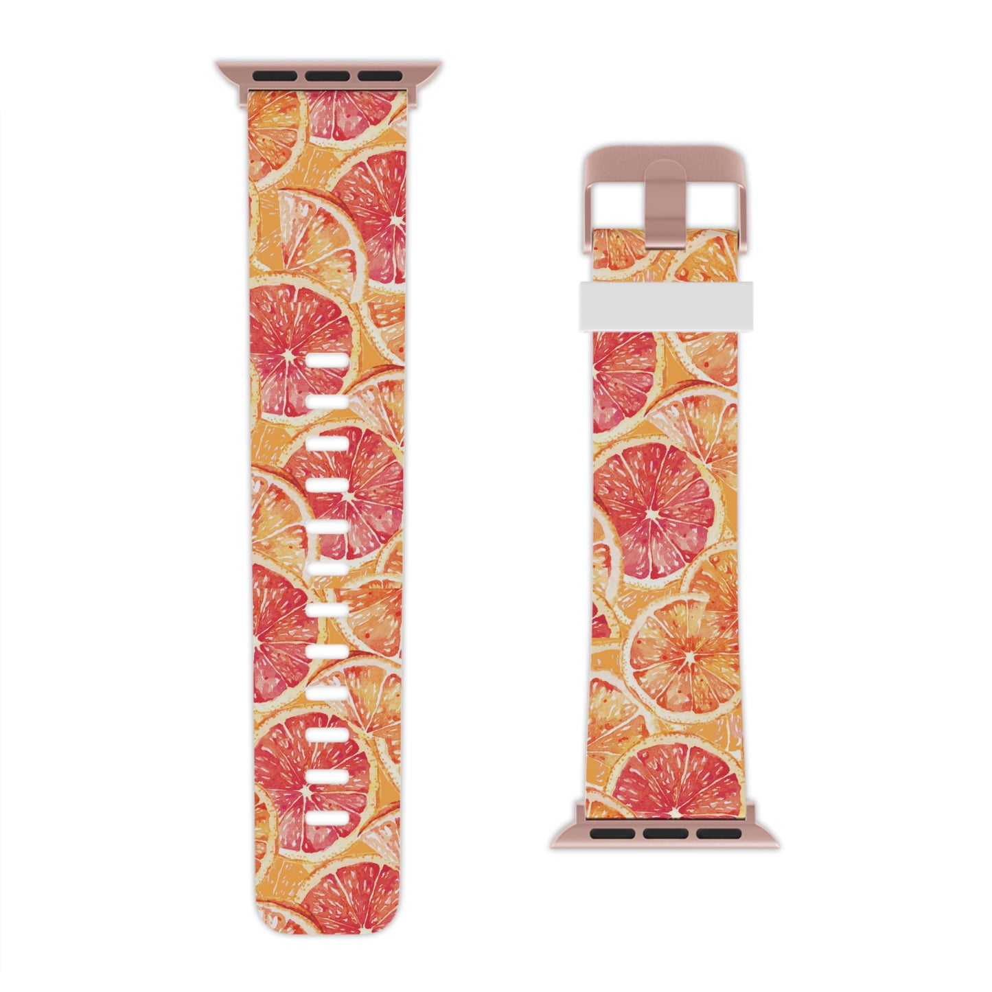 Watercolor Citrus Splash Apple Watch Band