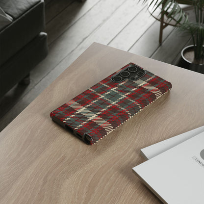 Cozy Rustic Plaid - Samsung Galaxy Series Case