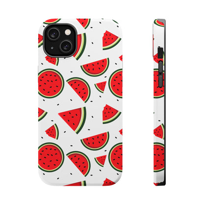 Sweet Watermelon MagSafe iPhone Case – Fresh & Fun Fruit Pattern with Summer Vibes