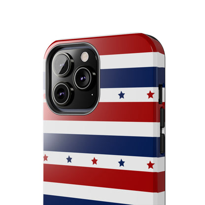 Patriotic Stars iPhone Case