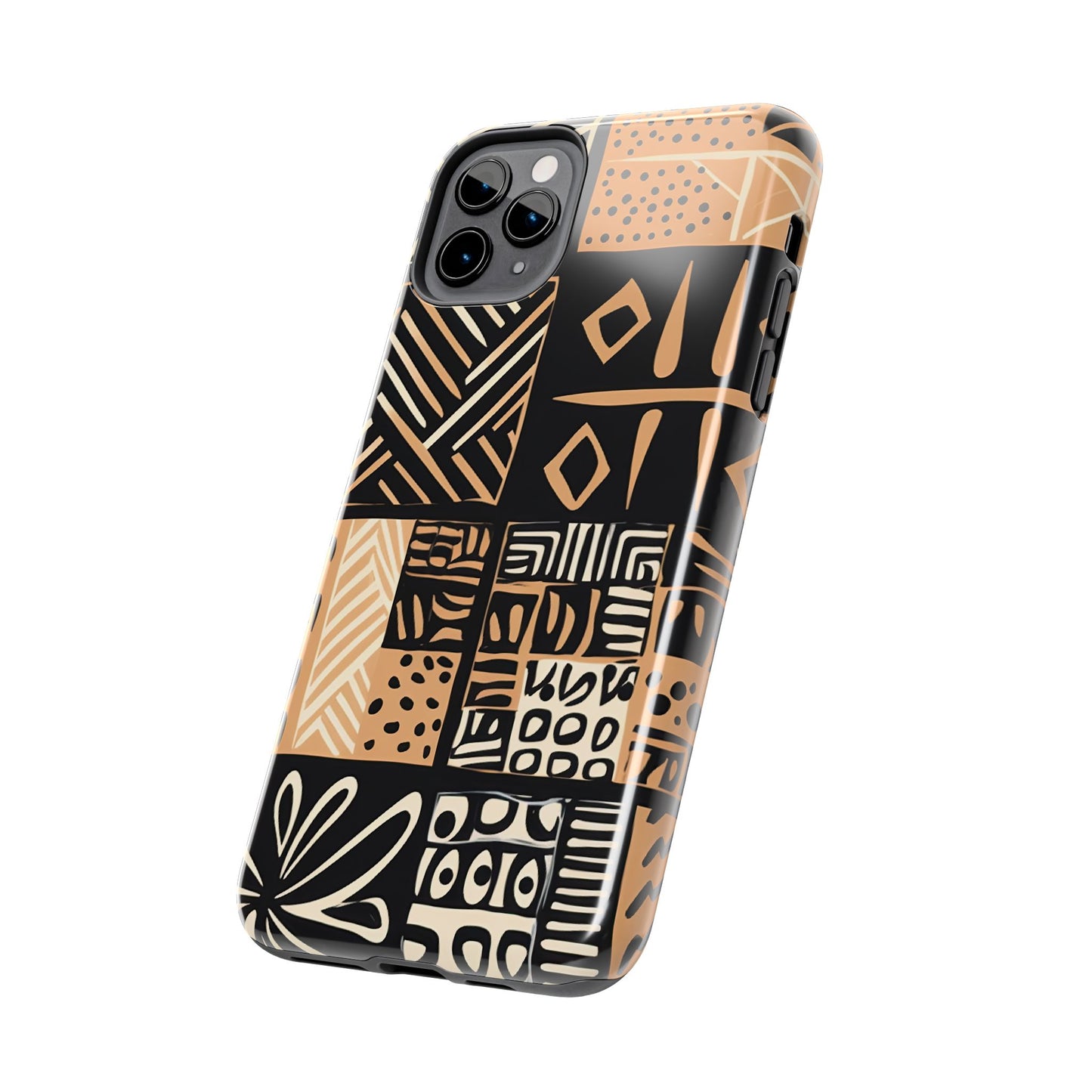 Tribal Geo-Pattern iPhone Series Case – Bold Ethnic Design