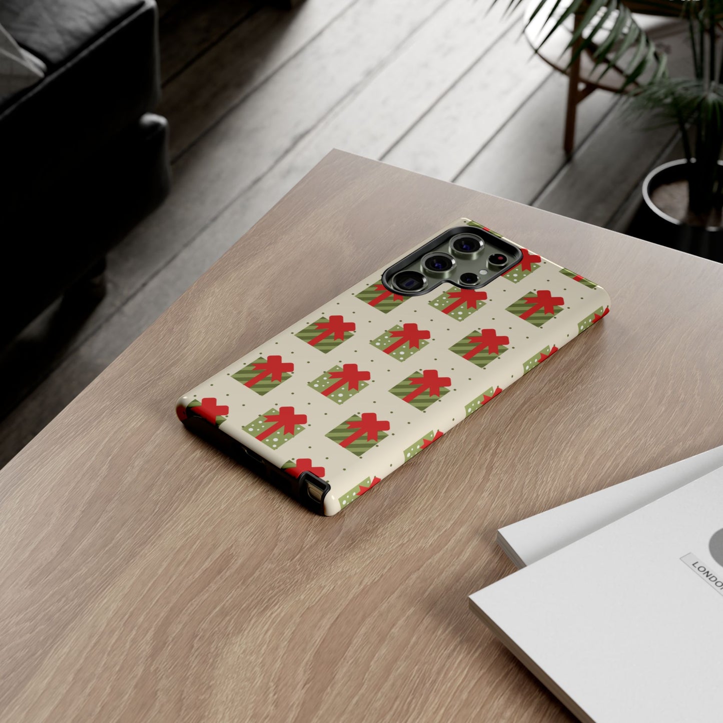 Festive Gift Wrap Pattern - Samsung Galaxy Series Case