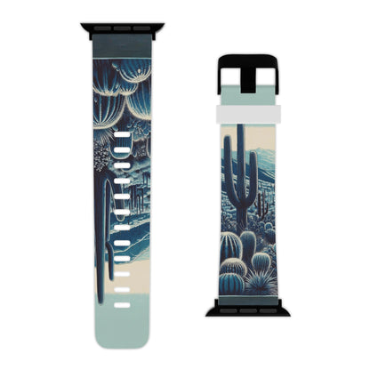 Desert Blues Cactus  Apple Watch Band