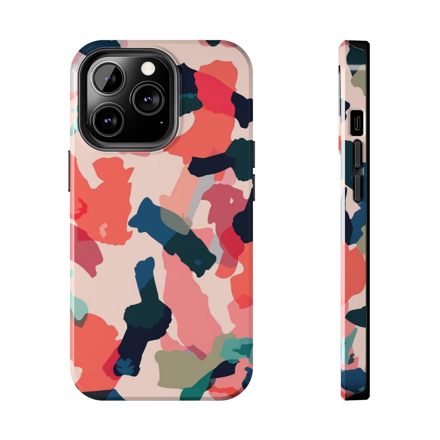 Modern Earthy Camo Abstract – iPhone Case