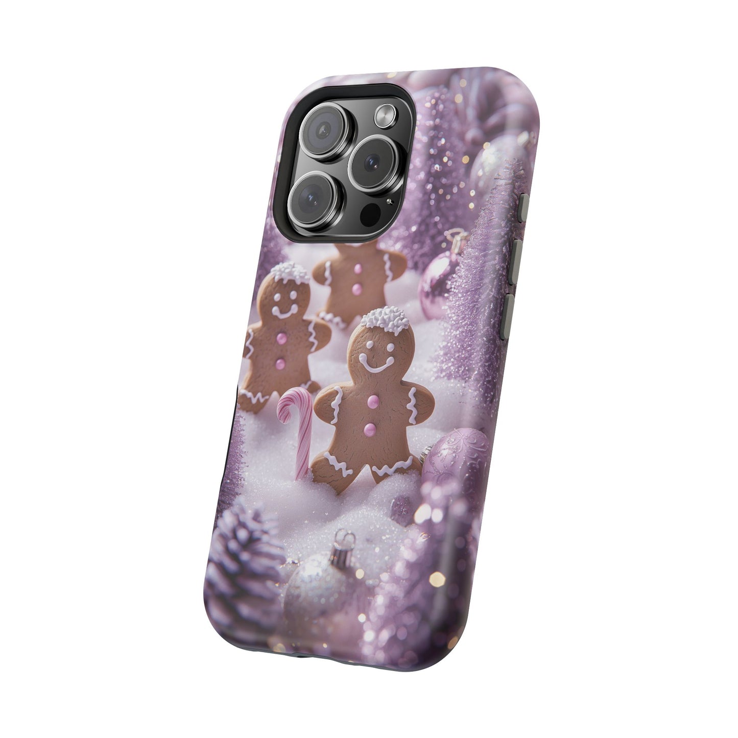 Pastel Christmas Gingerbread Wonderland - MagSafe Series Case