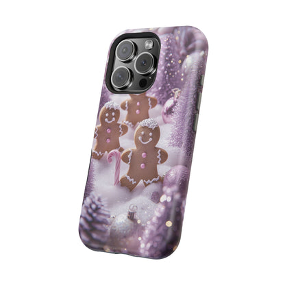 Pastel Christmas Gingerbread Wonderland - MagSafe Series Case