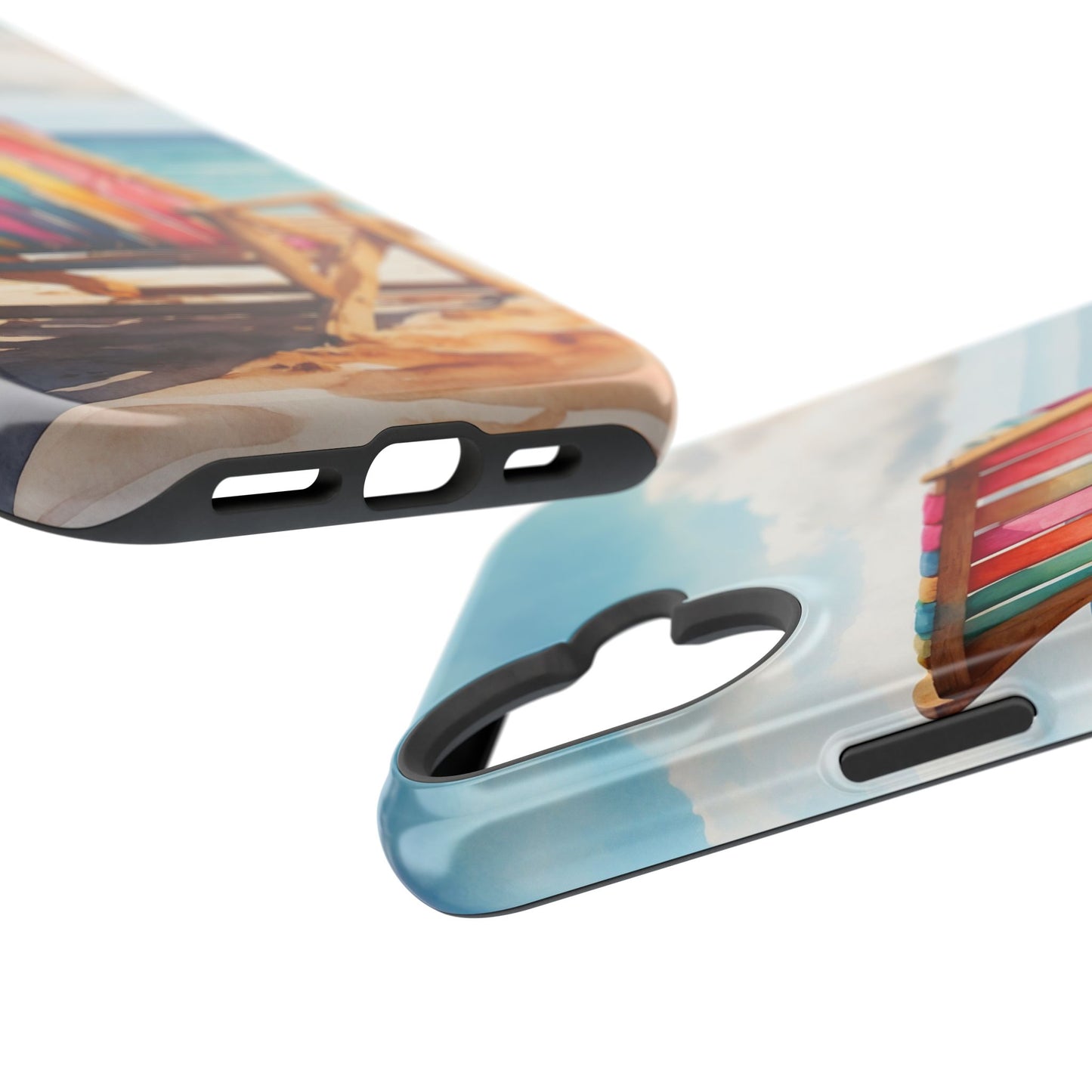 Vibrant Beach Escape MagSafe iPhone Case – Summer Vibes Design