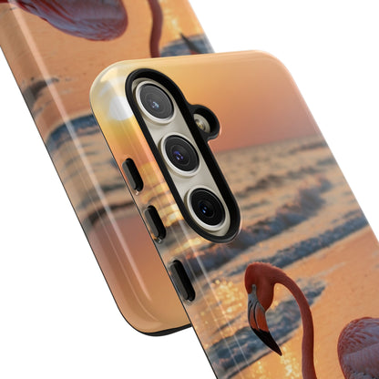 Island Beauty – Flamingo Samsung Galaxy Case