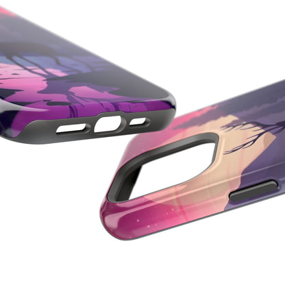 Twilight Elegance: Stag Reflection – MagSafe iPhone Case