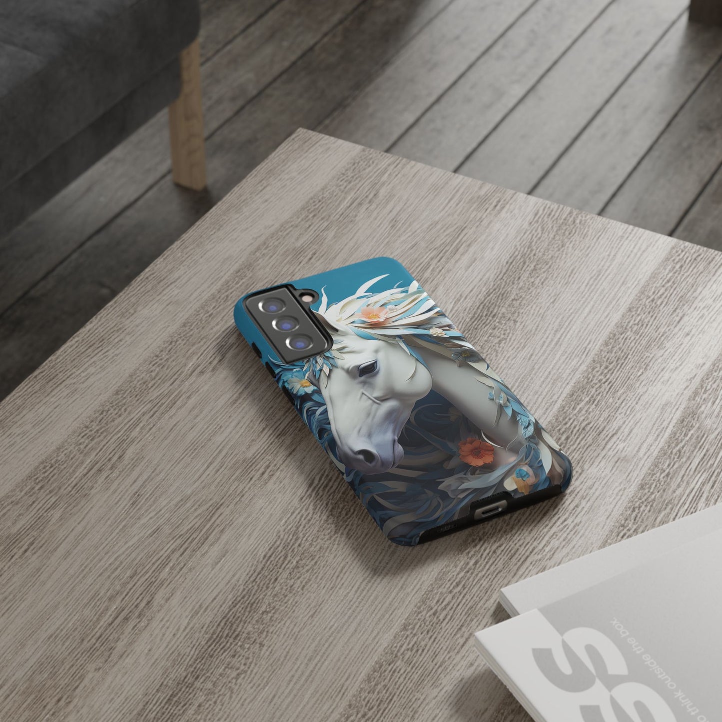 Floral Horse Samsung Galaxy Case