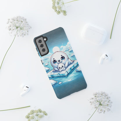 Arctic Embrace Seal iPhone Case