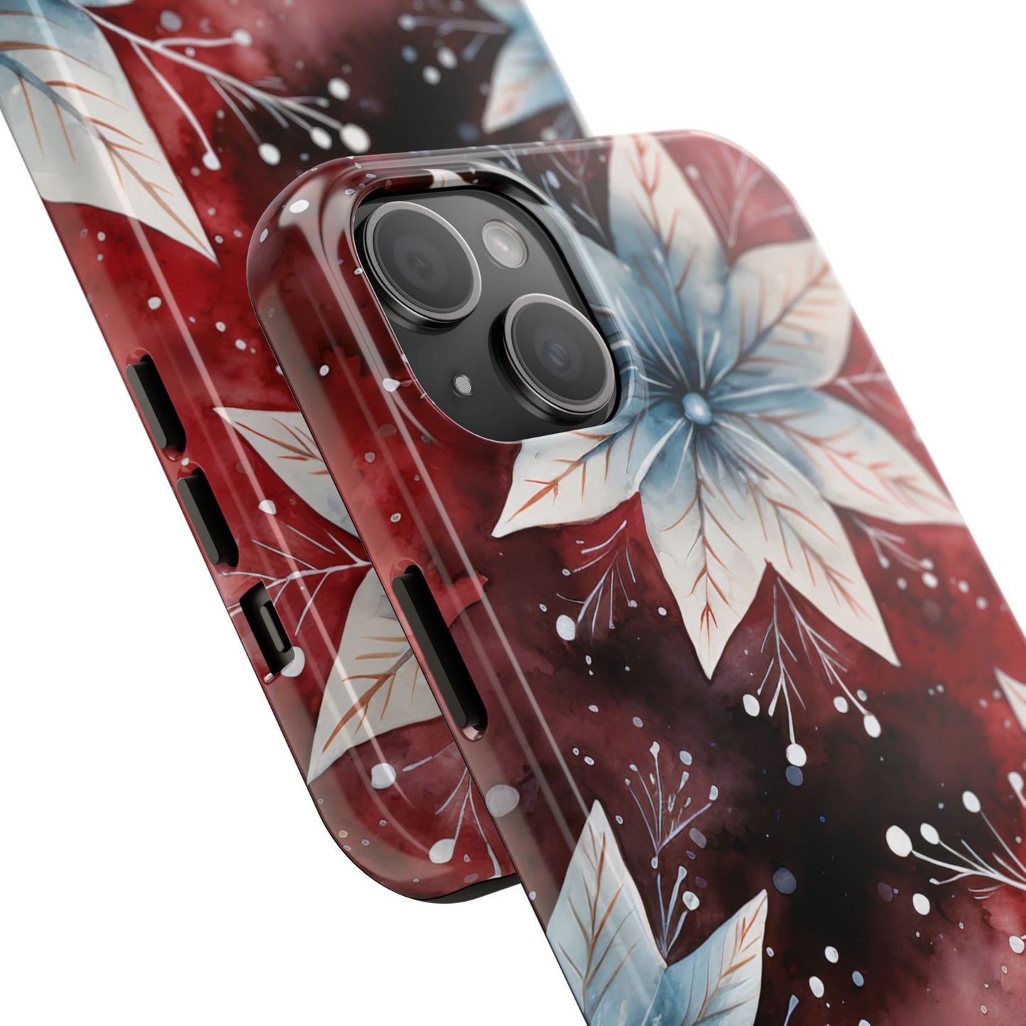 Winter Bloom Poinsettia – iPhone Case