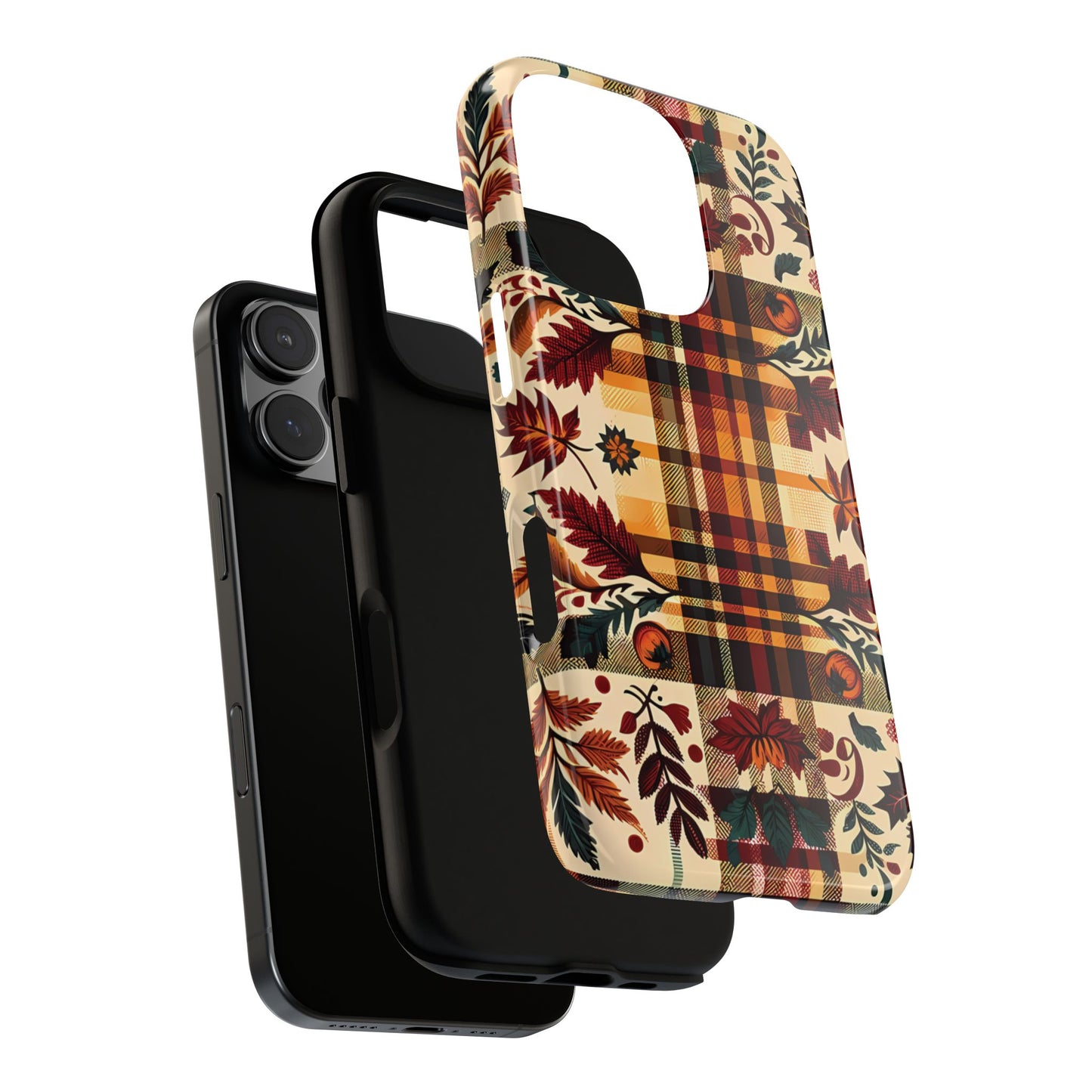 Cute Autumn Harmony Plaid Phone Case! - BOGO Cases