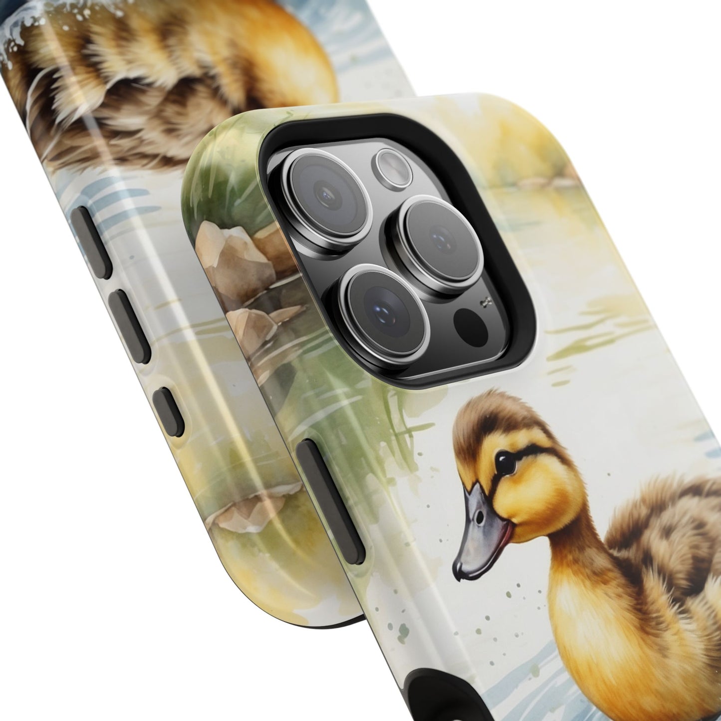 Graceful Duck Reflection – MagSafe iPhone Case