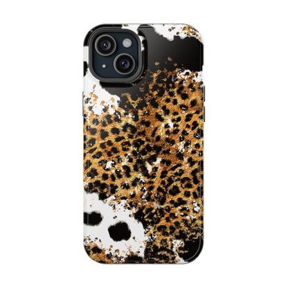 Bold Leopard Ink Splash - MagSafe iPhone Series Case