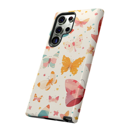 Coquette Watercolor Butterfly iPhone Case