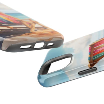 Vibrant Beach Escape MagSafe iPhone Case – Summer Vibes Design