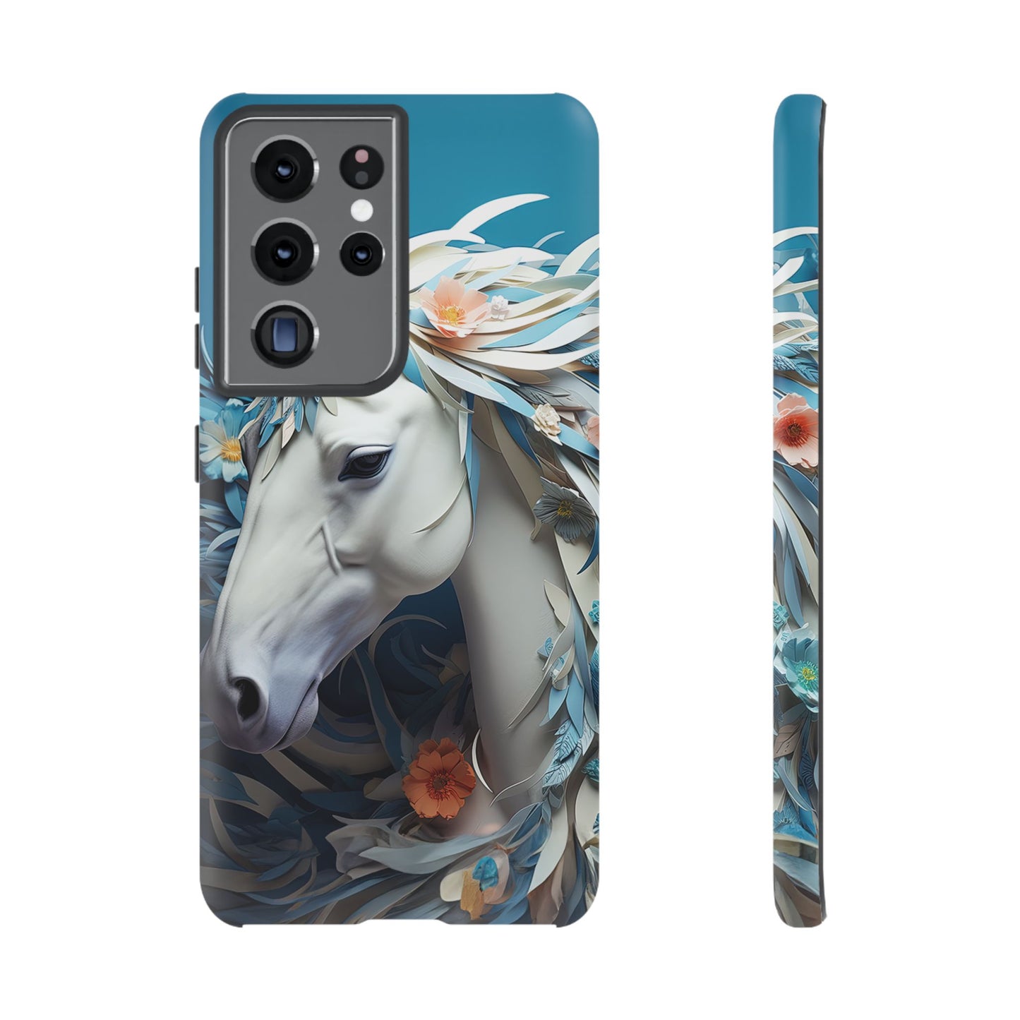 Floral Horse Samsung Galaxy Case