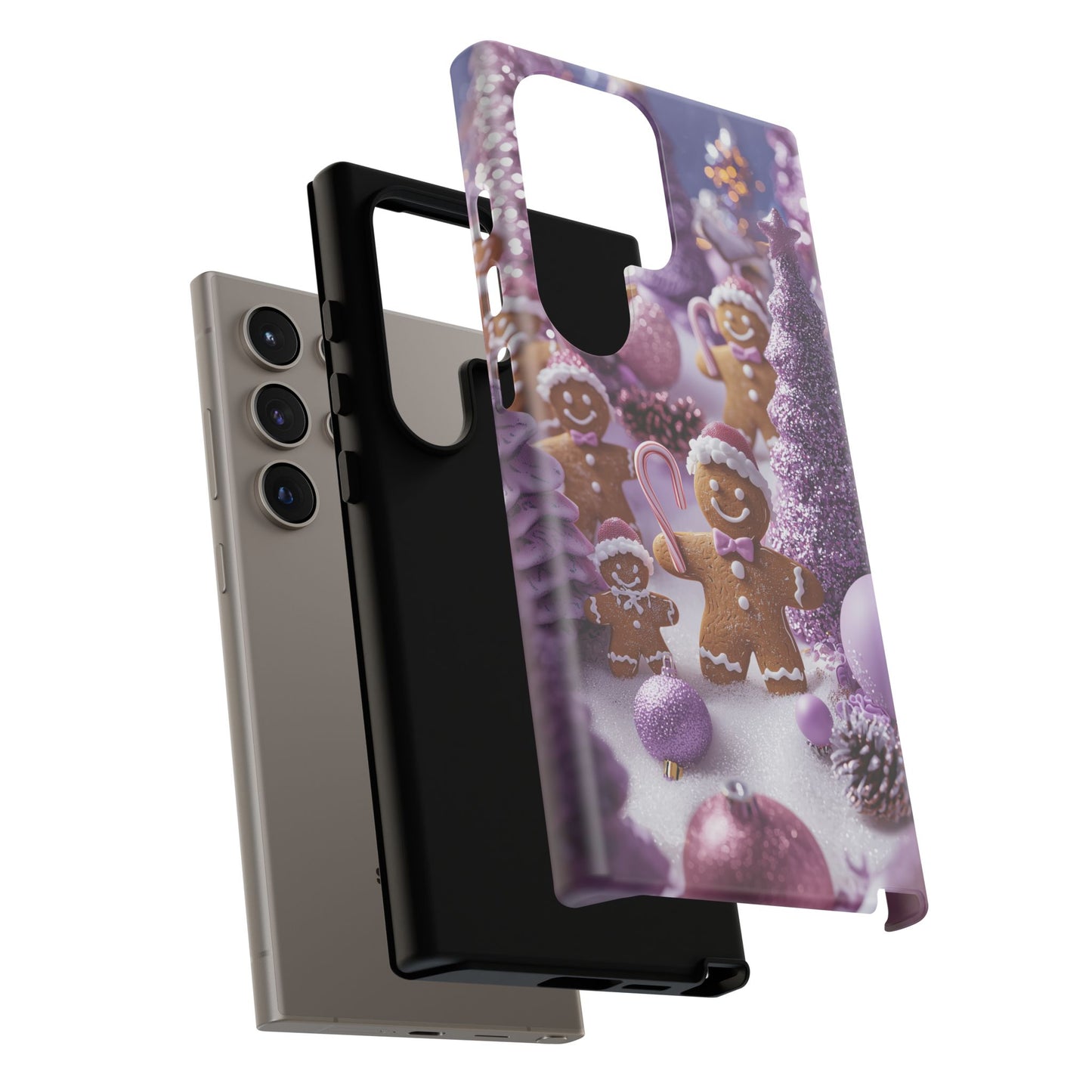 Pink Frosted Gingerbread Forest - Samsung Galaxy Series Case