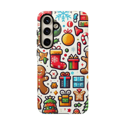 Festive Christmas Icons Pattern – Samsung Galaxy Series Case